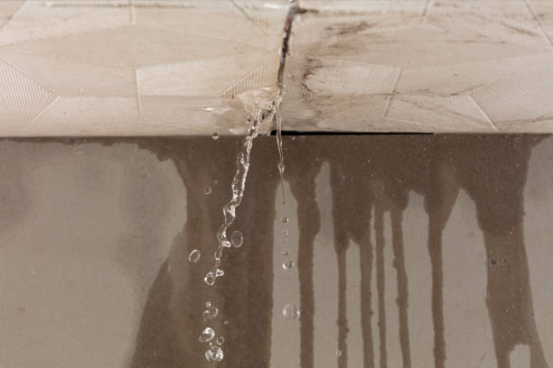 Professional Flood Damage Cleanup technician working in Prague, OK